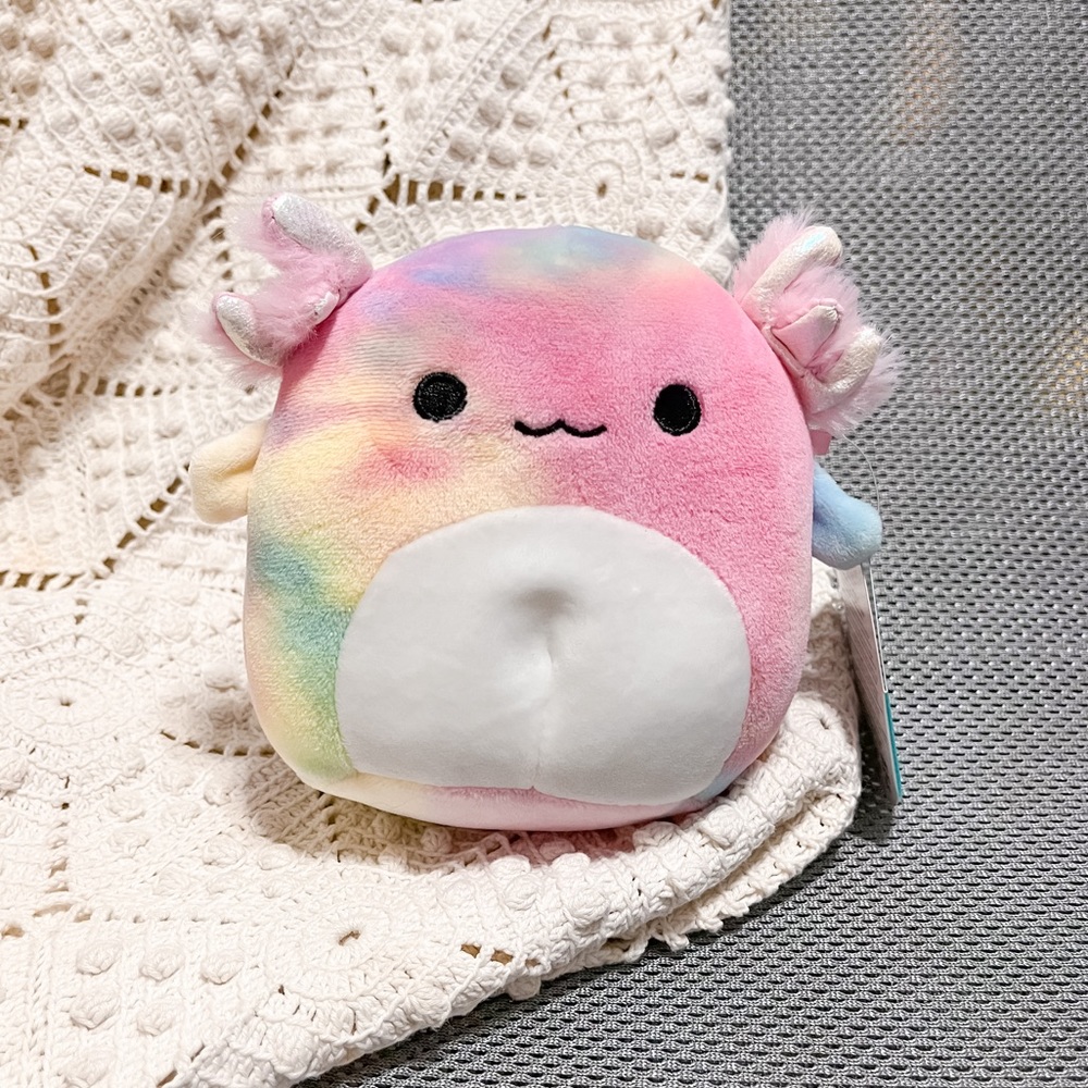 5" Tinley the Rainbow Axolotl Squishmallow | BNWT